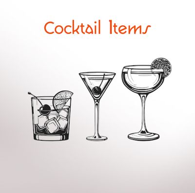 Cocktail Items