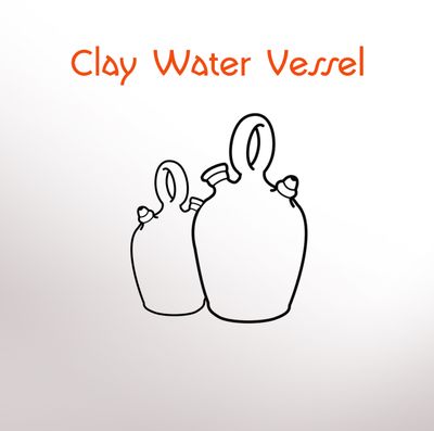 Clay Water Vessel