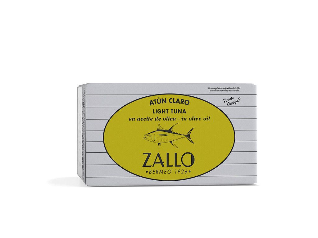 ZALLO, yellowfin tuna in olive oil (112 g) ZALLO, yellowfin tuna in olive oil (112 g)