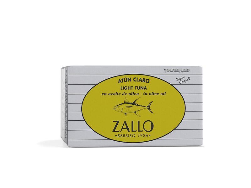 ZALLO, yellowfin tuna in olive oil (112 g)