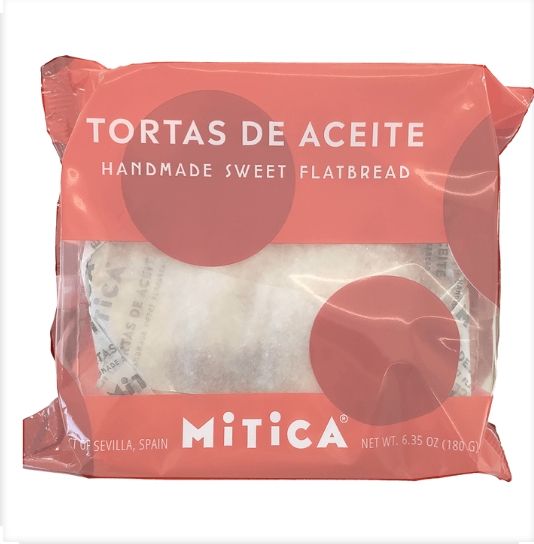 MITICA, handmade sweet olive oil flatbread [Tortas de aceite] 