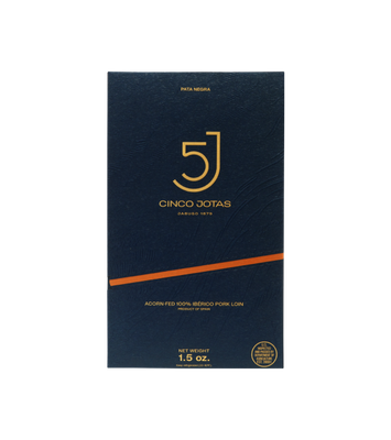 CINCO JOTAS, acorn-fed 100% Ibérico Loin 1.5 (sliced)