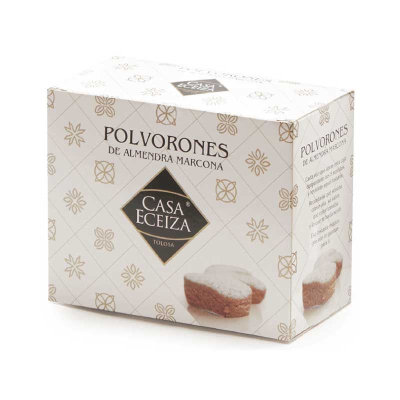 CASA ECEIZA, marcona almond short bread cookies [Polvorones de almendra] (200 g)