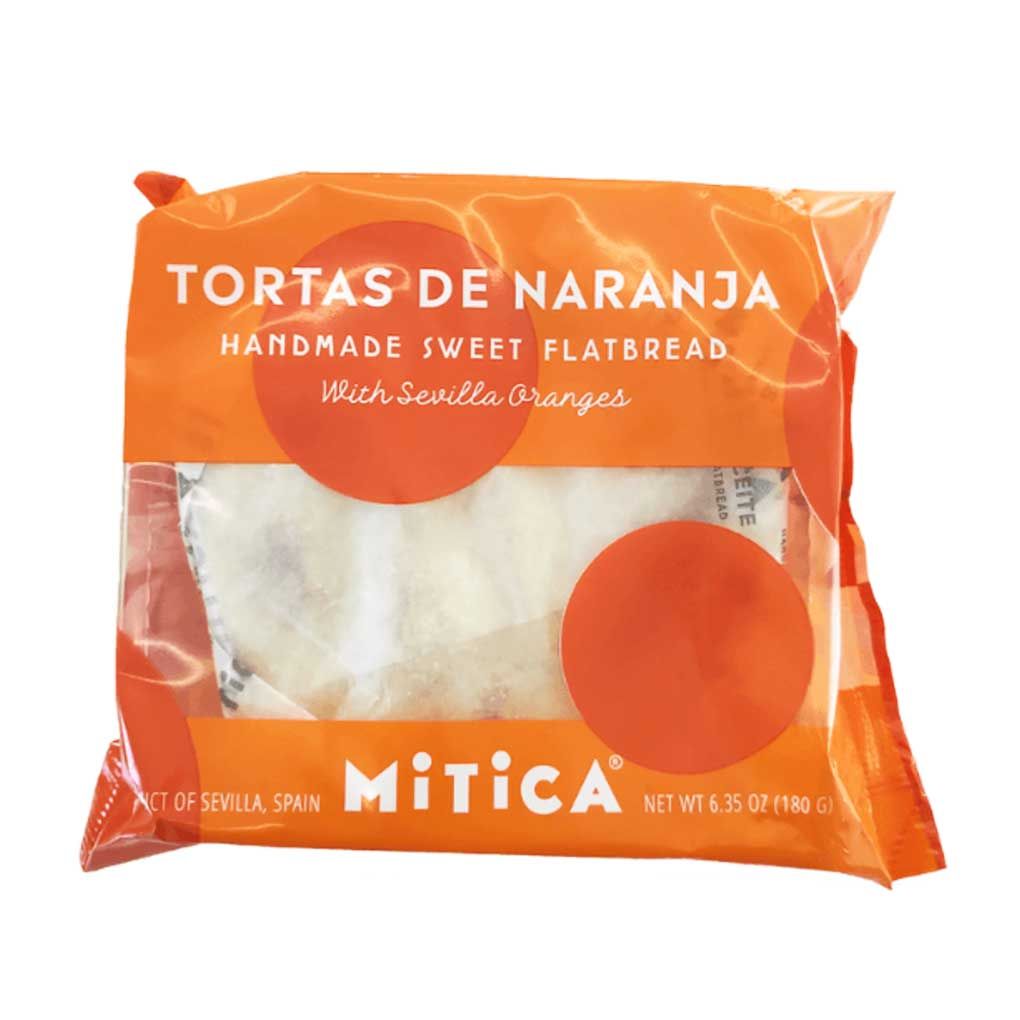 MITICA, handmade orange flatbread [Tortas de naraja sevillana] 