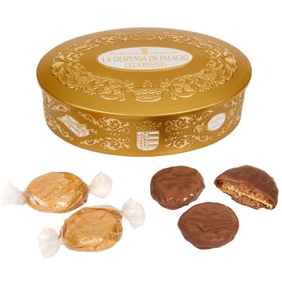 LA DESPENSA DE PALACIO, Bombon cookies in aladdin tin [Aladinos] (170 g)