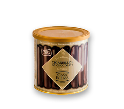 CASA ECEIZA,  Basque pirouette Chocolate Cookies [Cigarrillos] (200 g)