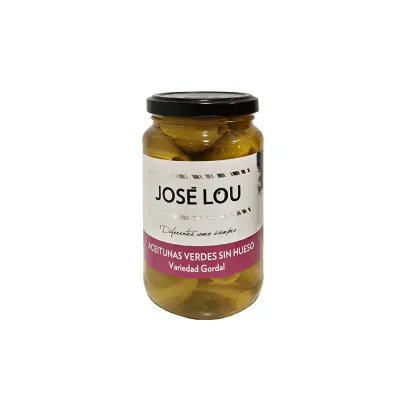 JOSÉ LOU, pitted Queen olives (355 g)