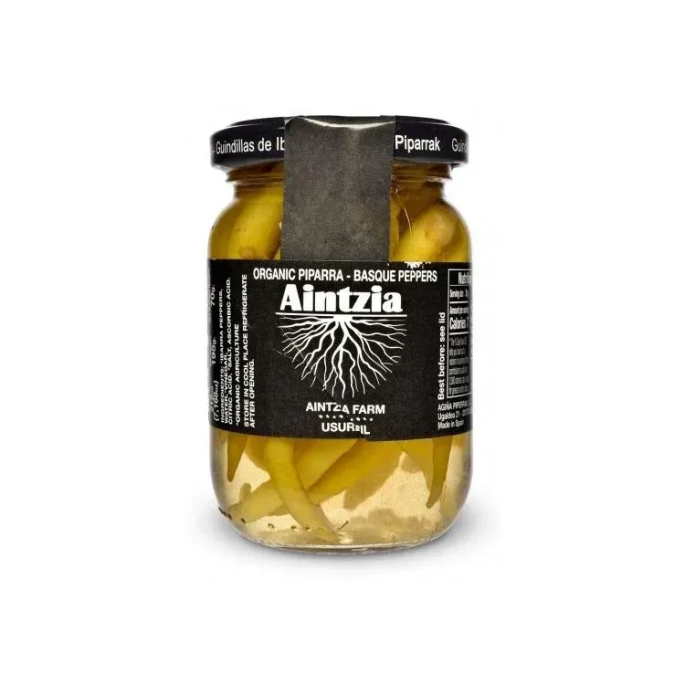 AINTZIA, Basque peppers [Piparra] (195 g)