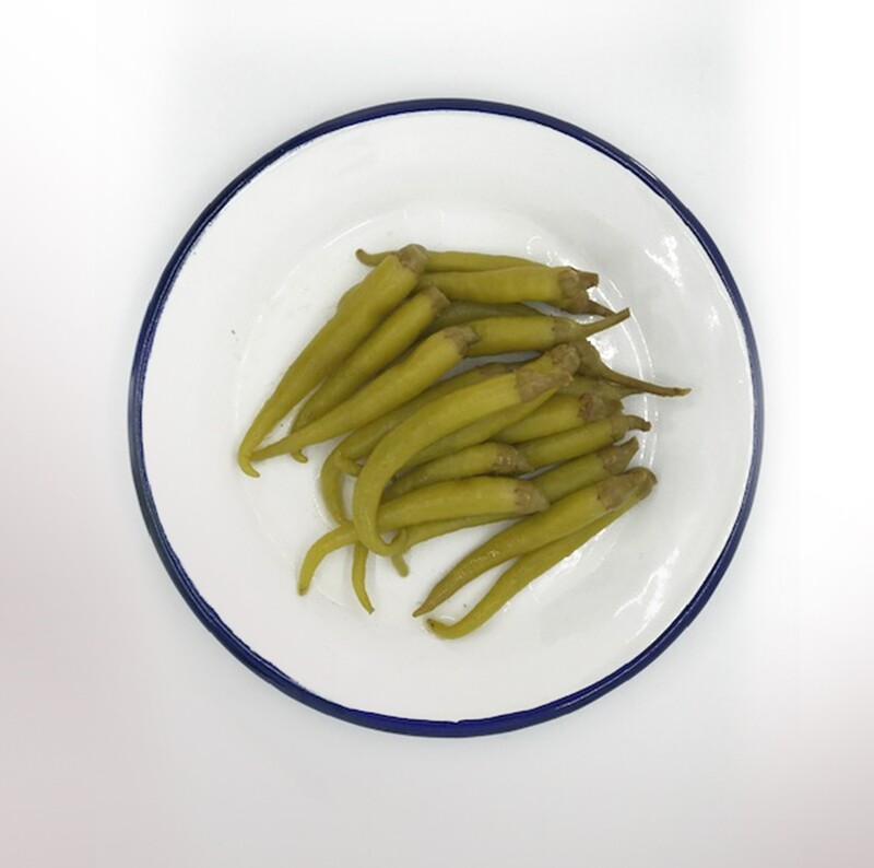 LA VASCA, Basque ibarra piparra peppers jar [Piparra] (14.5 Oz)