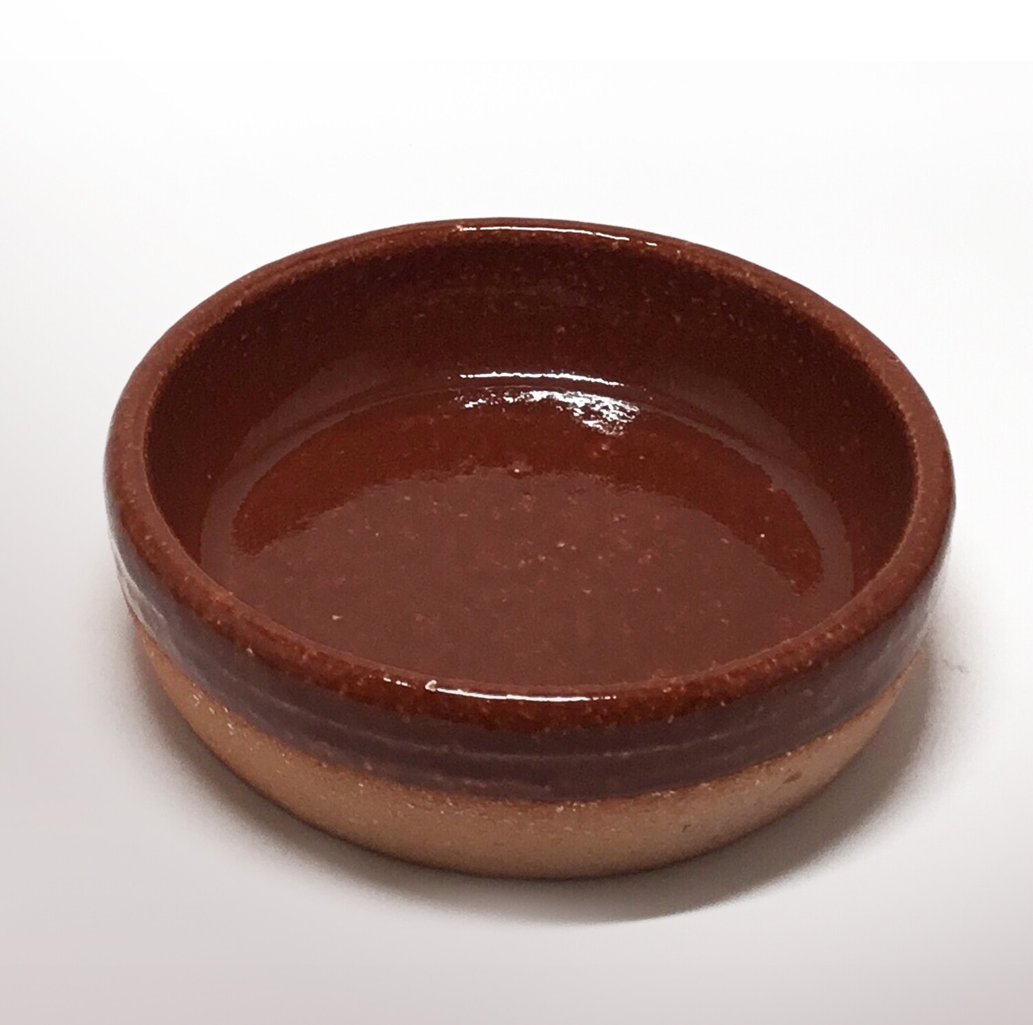 Terracotta serving casserole dish [Cazuela Ración] (12 to 20 cm)