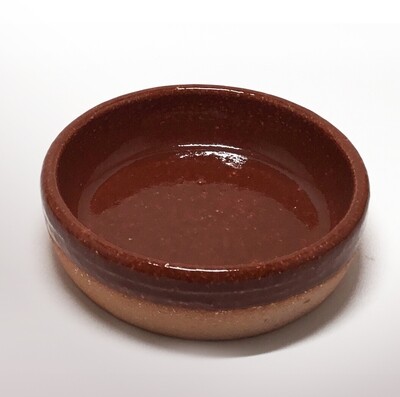 Terracotta serving casserole dish [Cazuela Ración] (12 to 20 cm)