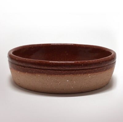 Terracotta serving casserole dish [Cazuela Ración] (12 to 20 cm)