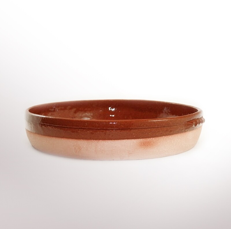 Terracotta round casserole dish [Cazuela Redonda] (from 25 to 45 cm)