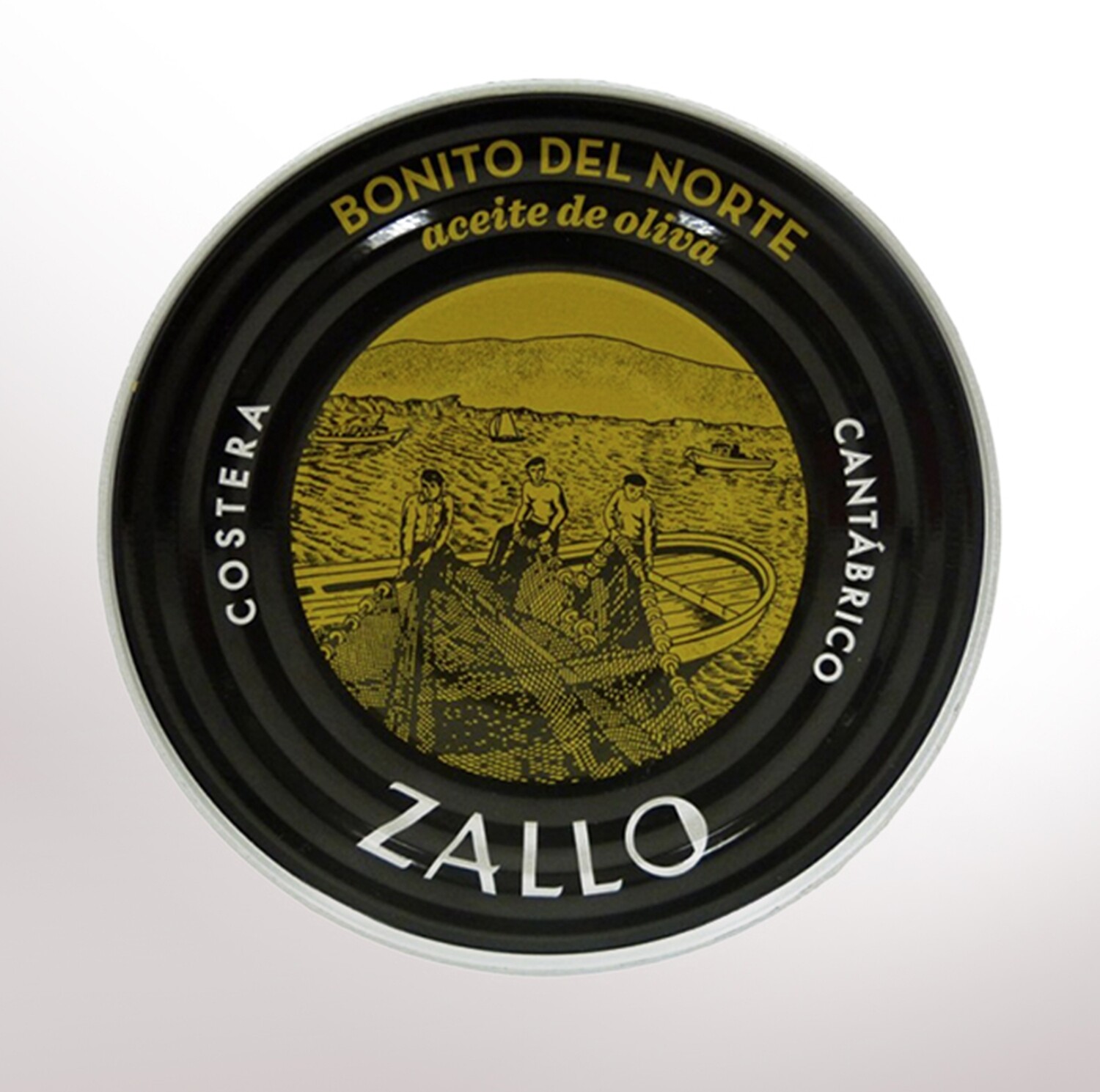 ZALLO, white tuna in olive oil tin [Bonito]  (1800 g)