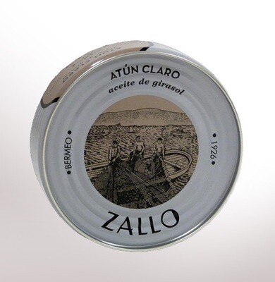 ZALLO, light tuna in olive oil tin [ Atun Claro] (1800 g)