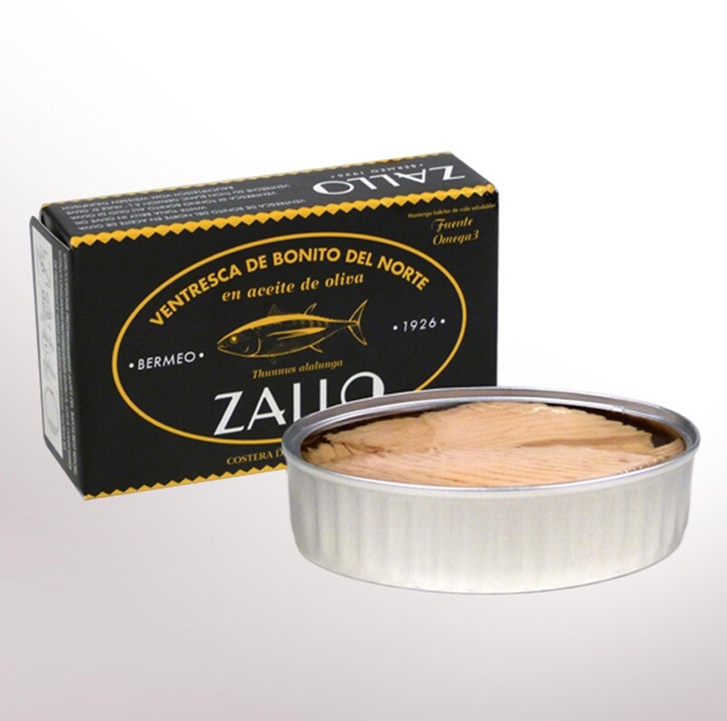 ZALLO, tuna belly in olive oil [Ventresca de Bonito] (112 g)