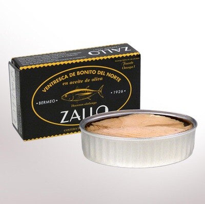 ZALLO, tuna belly in olive oil [Ventresca de Bonito] (112 g)
