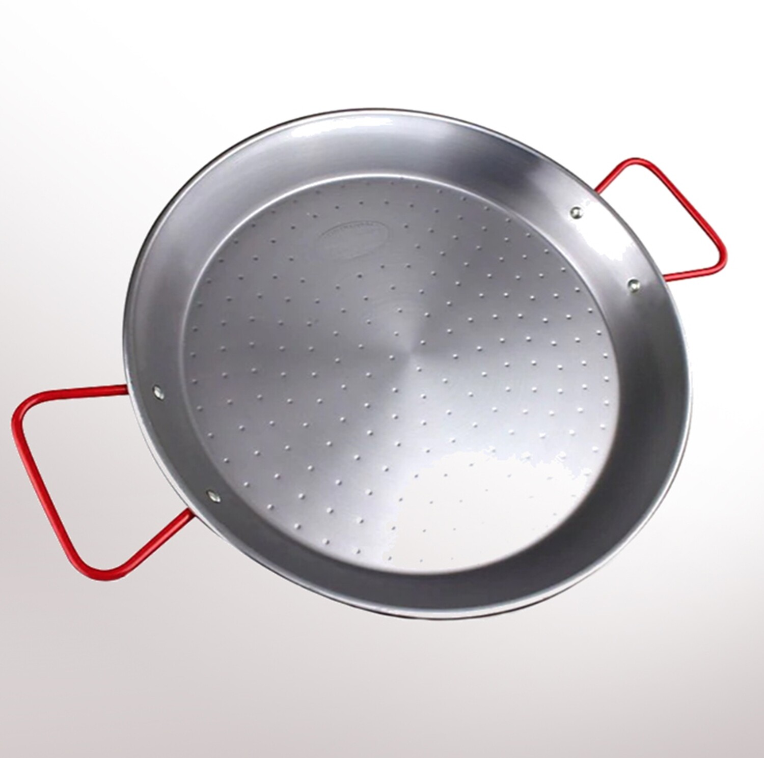 GARCIMA, polished paella pan with 2 handles (from 20 to 38 cm)