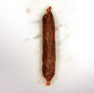 AX COVAP, all natural dry-uncured acorn-fed Iberian chorizo [Chorizo Ibérico] (6 oz)