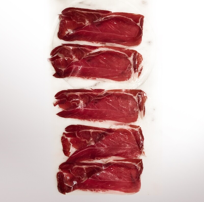 COVAP AX, all-natural sliced acorn-fed 100% Iberian shoulder [Paleta Ibérica] (2 oz)