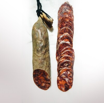 AX COVAP, natural cage acorn-fed 100% Iberian chorizo [Chorizo Ibérico] (Approx 1 lb)