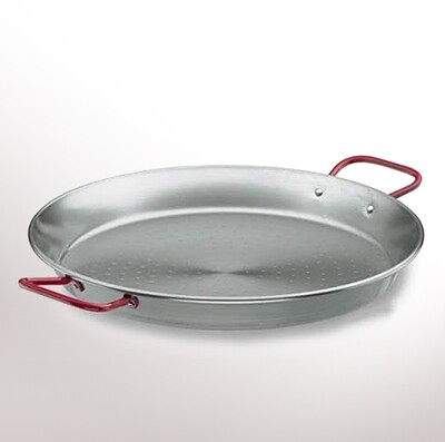 GARCIMA, polished paella pan with 2 handles (from 40 to 70 cm)