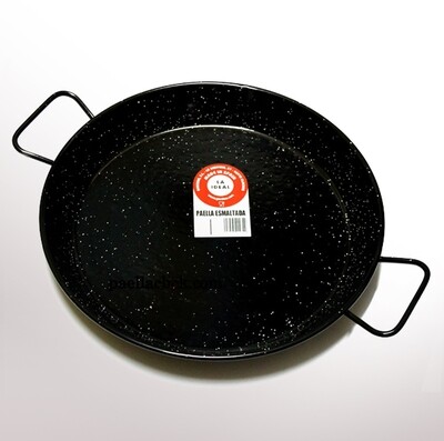 GARCIMA, enameled Paella pan with 2 handles (from 28 to 50 cm)