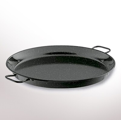 GARCIMA, enameled paella pan with 2 handles (from 28 to 50 cm)