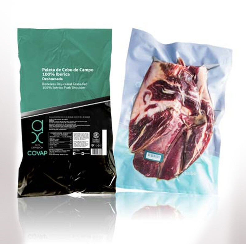 COVAP AX, boneless grass-fed 100% Iberian shoulder [Paleta Ibérica] (4-5 lb.)