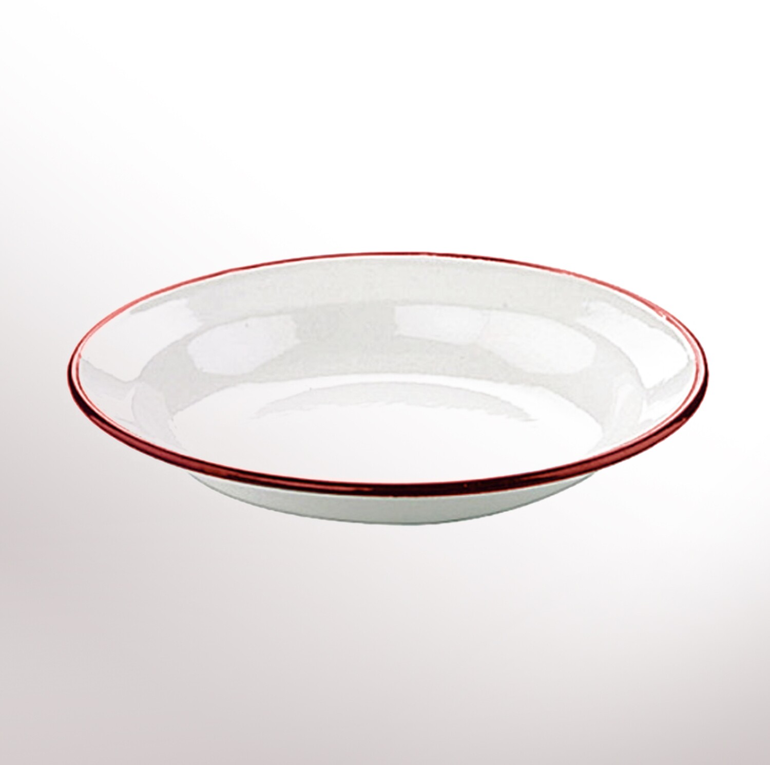 IBILI VINTAGE, bordeaux soup plate (22 x 22 x 5 cm)