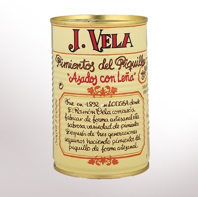 J. VELA, red pepper extra 18-22 pieces [Piquillo] (390 g)