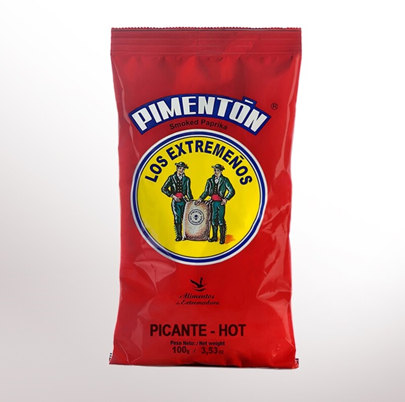 LOS EXTREMEÑOS, hot smoked paprika [Pimentón de la Vera] (1 kg)