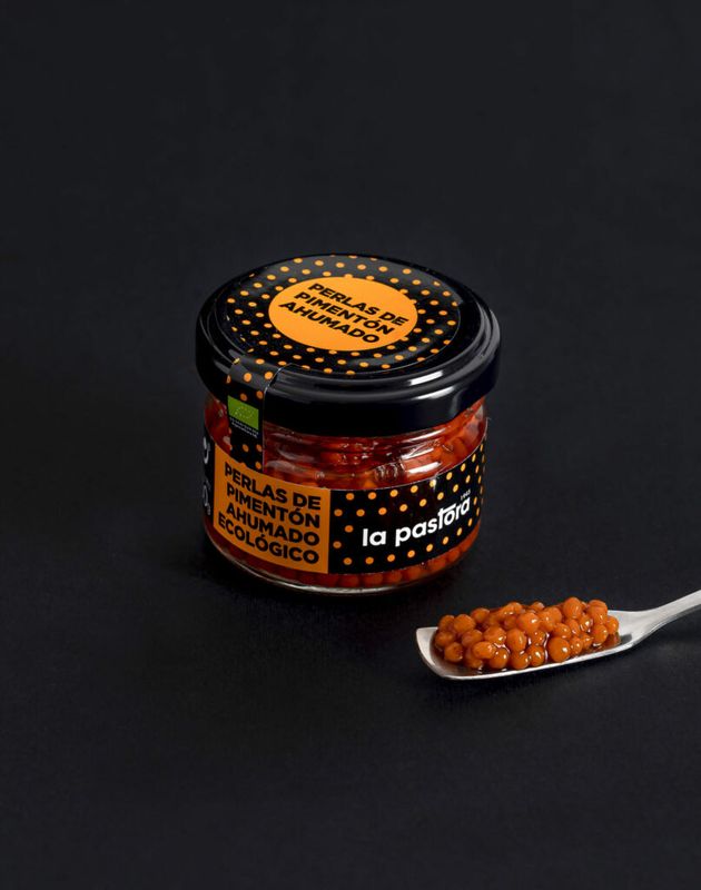 LA PASTORA, organic smoked paprika pearls (50 g)
