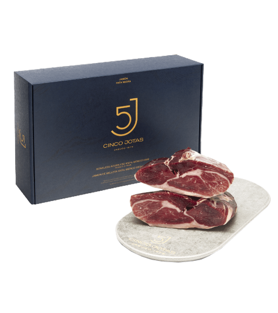 CINCO JOTAS, boneless acorn-fed Iberian ham [Jamón Ibérico] (5-6 lb)