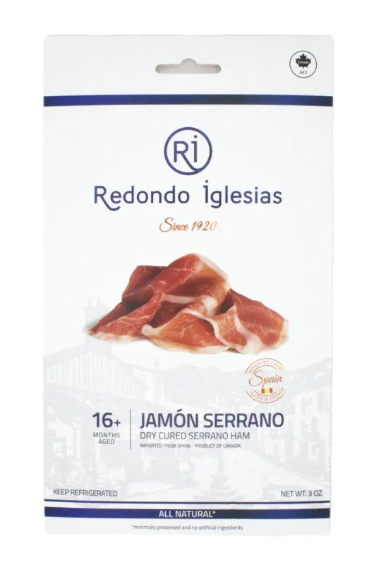 REDONDO IGLESIAS, grand reserva Serrano ham [Jamón Serrano] (3 oz)