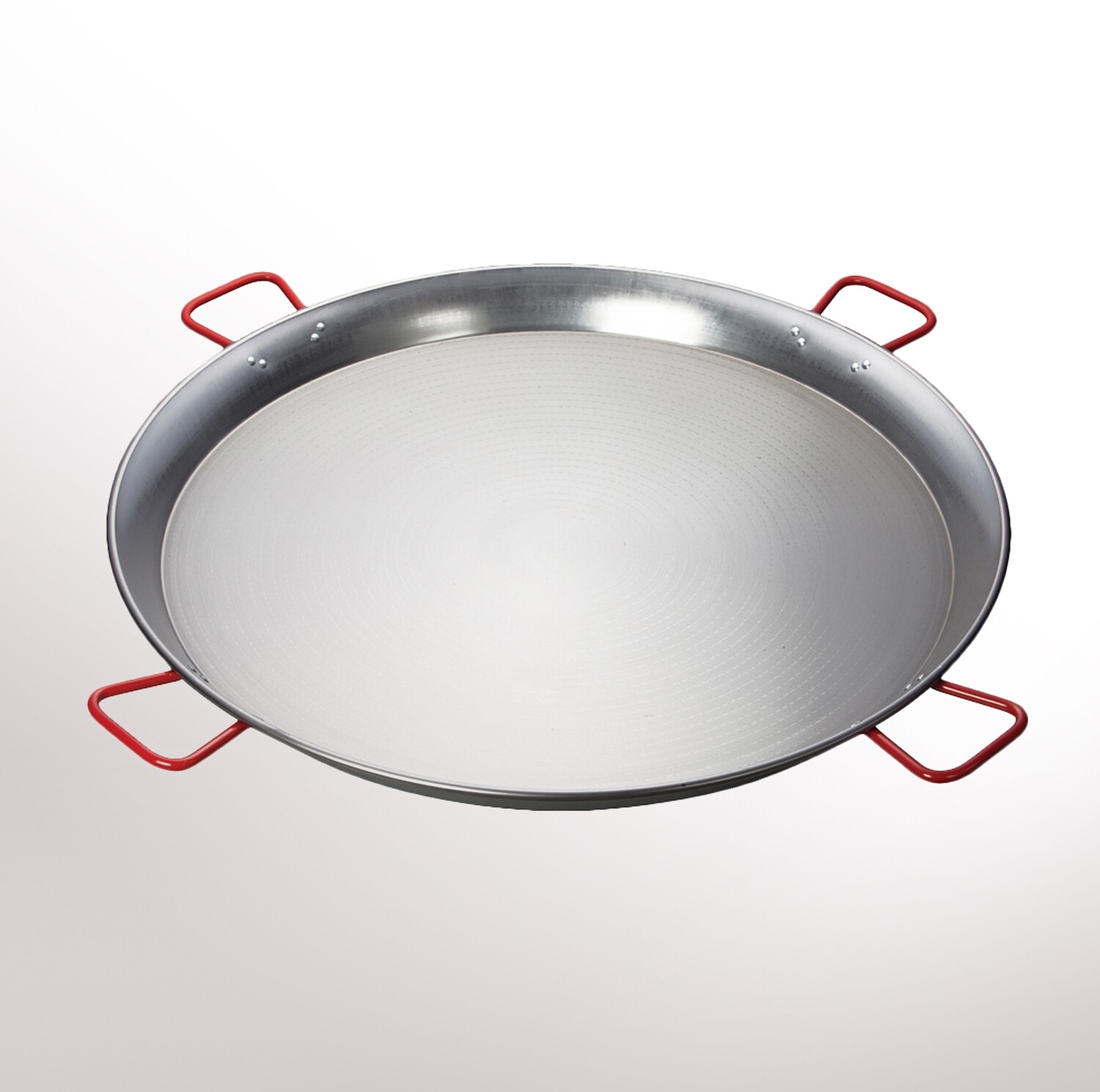 GARCIMA, polished Paella pan  with 4 handles (from 80 to 115 cm)