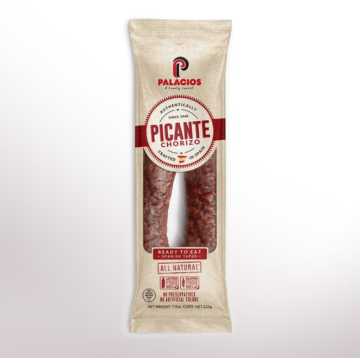 PALACIOS, spicy chorizo [chorizo picante] (225 g)