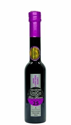 UNICO, Pedro Ximenez balsamic vinegar, aged 25 years (250 ml)