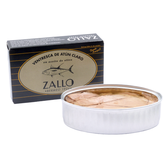 ZALLO, light  tuna belly in olive oil (112 g)