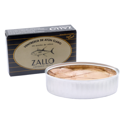 ZALLO, light  tuna belly in olive oil (112 g)