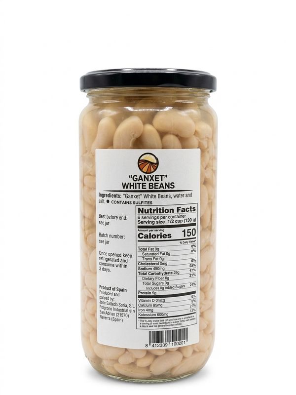 OSTARGI, white kidney beans [Ganxet] (700 g)