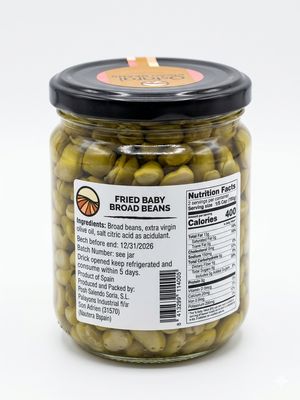 OSTARGI, fried baby broad beans [Habas fritas] (330 g)
