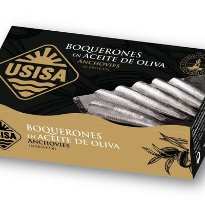 USISA, white anchovies in olive oil (120 g)