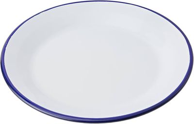 IBILI VINTAGE, white plate plain (24 x 24 x 2.5 cm)