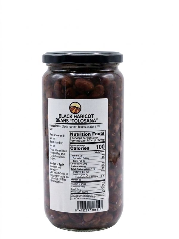 OSTARGI, black haricot beans [Tolosana] (660 g)