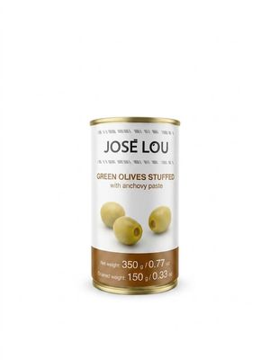 JOSÉ LOU, stuffed olives with anchovy (350 g)