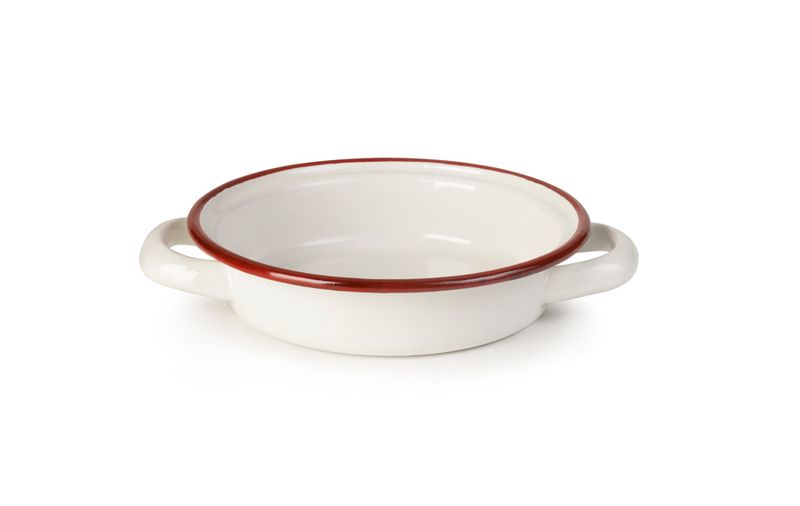 IBILI VINTAGE, bordeaux egg plate (14 x 16 x 4 cm)