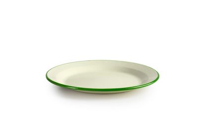 IBILI VINTAGE, dark green plain plate (22 cm x 2.3 cm)
