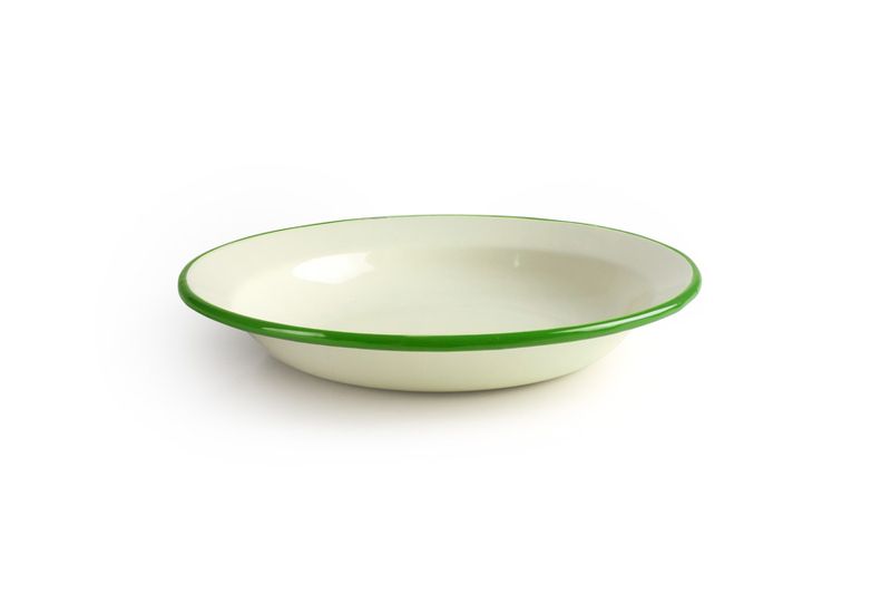 IBILI VINTAGE, dark green soup bowl (22 x 22 x 4 cm)