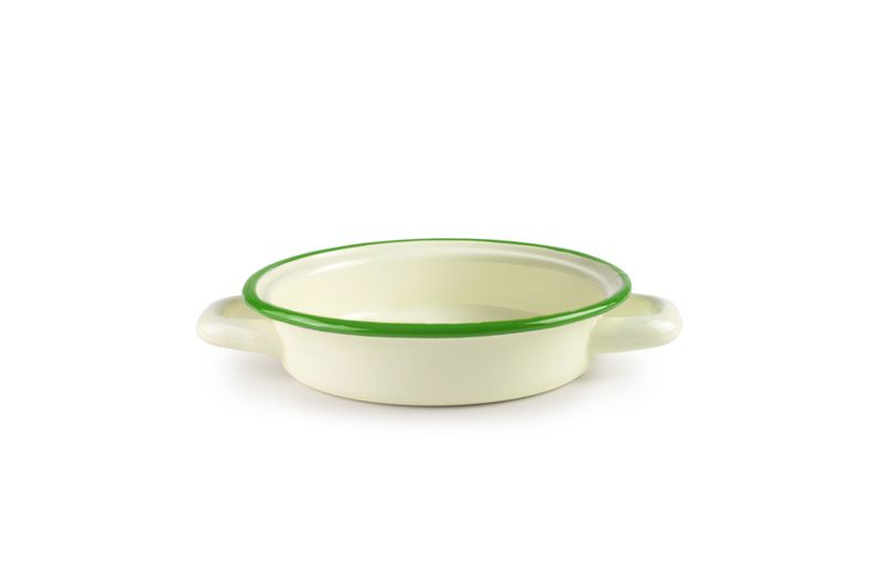 IBILI VINTAGE, dark green egg plate (14 x 22 x 4 cm)
